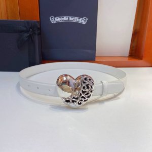 克罗心 头层树膏皮带〔可拆卸款〕，S925镀银铜扣精品五金，带身搭配1枚标志扣钉，宽度2.5Cm，酷炫十足。