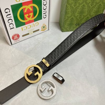 品名：古奇.Gu...Ci 原单 材质：原单牛皮腰带 专柜原单品质、做工精细，时尚大牌，送人自用首选 包装： 请认准如图专柜包装赠送打孔器手提袋专柜礼盒宽度3.