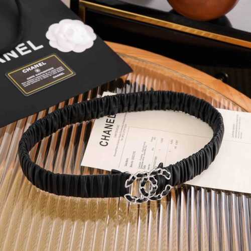 Chanel Cc链条 黄铜Logo扣 小牛皮 银色金属 与 金色金属 3.0Cm精品 弹力十足 百搭 优雅 码数含扣S=65Cm总长 可用75、80、85 M