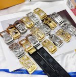 皮带：Lv..路易..威登自动扣- 腰带：顶级原单复刻版.自动带系列百分百进口原厂头层牛皮，保证真皮。雕花镂空工艺.真空电镀.永不掉色.24K纯钢扣头层小牛皮格