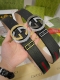 皮带：古奇.Gucci顶级复刻- 腰带：古驰-原单品质百分百进口原厂头层牛皮，保证真皮，24K双色纯钢扣红绿布系列，双面可用专柜同等质量， 送人自用首选 包装：