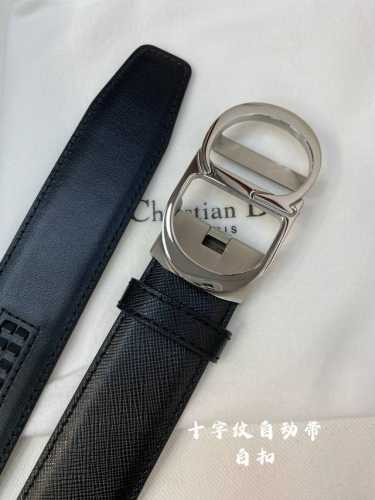 特 迪奥男士自动腰带- 宽度35Mm316精品钢扣 精工打造 手感柔软 可以裁剪