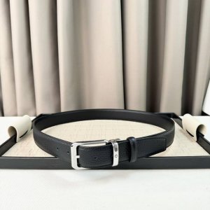 男士万宝龙柔软细腻，百搭大方，宽3.5Cm 、可裁剪款式 官网同步，商务休闲均可使用！