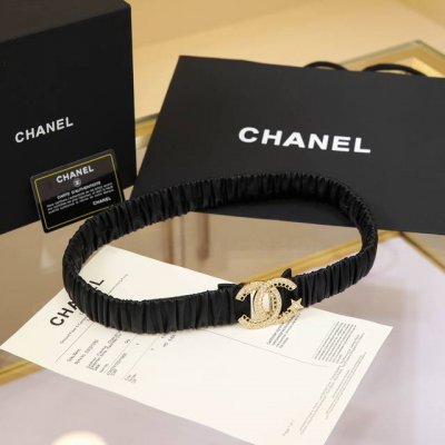 特 Chanel Cc链条 星星水钻 黄铜logo扣 小牛皮 银色金属 与 金色金属 3.0Cm精品 弹力十足 百搭 优雅 码数含扣s=65Cm总长 可用75、
