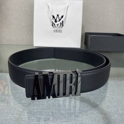 爱美丽Amiri最新网红爆款双面牛皮皮带配原装盒专柜同步3.8宽新款上市了，原版牛皮，搭配钢扣，优雅，大方用的方便。谢谢你转载。