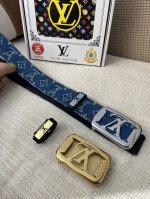 品名：Lv..路易..威登原单 材质：原单牛皮腰带 百分百头层牛皮腰带保证真皮，24K纯钢扣，专柜原单品质、做工精细，时尚大牌，送人自用首选 包装： 请认准如图