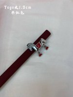 官网同步-Hermes-Glenan皮帶扣&雙面皮腰帶 13Mm 鍍鈀金属皮带扣 小牛皮双面腰带