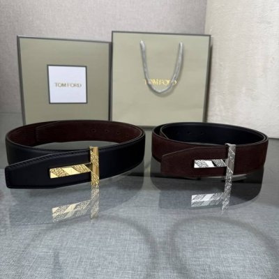 汤姆福特最新网红爆款双面头层牛皮专柜同步3.8宽新款上市了，原版牛皮，搭配铜扣，优雅，大方用的方便。谢谢你转载。