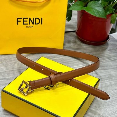 Fendl 芬迪 女士腰带 宽20Mm，原单进口小牛皮，搭配原单钌钯电镀F扣，手感.油边近乎完美，原产皮料定制，质感无可挑剔，出众的细节，高清实拍，货真价实，品