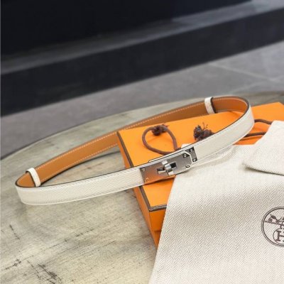 特 Hermes Kelly 18腰帶 精钢五金 Epsom原版皮