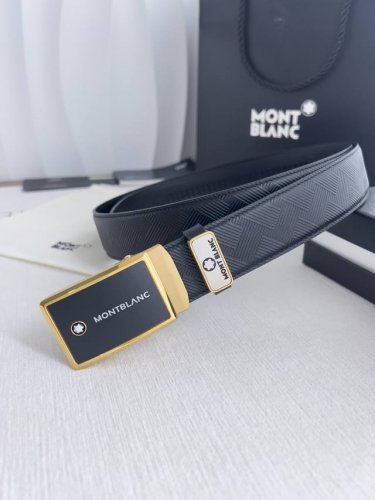 品名：万宝龙.Montblanc原单 腰带 自动皮带 型号：自动带，原版新款纯钢材质自动扣，双面头层牛皮实物拍摄， 材料：百分百头层牛皮，保证真皮。专柜同等质量