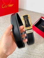 品名：卡地亚 Cartier 原单 腰带 皮带 型号：自动扣，经典纯钢材质自动扣头，实物拍摄，双面头层牛皮 材料：百分百头层牛皮，保证真皮。双面可用专柜同等质量