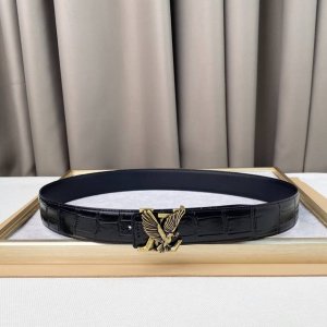 Lv。和平鸽腰带、代表和平，友谊，团结，圣洁所有美好的寓意，3.8Cm 复古做旧，百搭款
