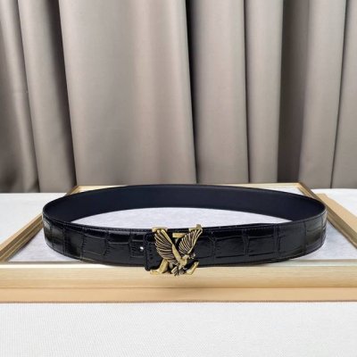 Lv。和平鸽腰带、代表和平，友谊，团结，圣洁所有美好的寓意，3.8Cm 复古做旧，百搭款