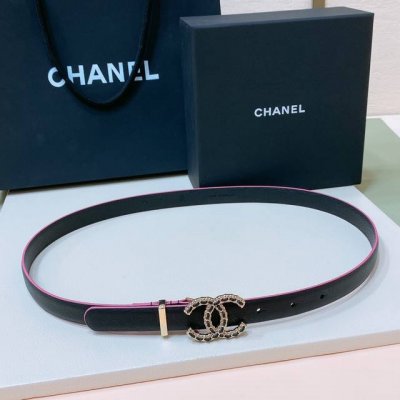 特 C Hanel 24 Cc树脂 链条 黄铜金属Logo搭扣 进口自然摔纹腰带 手感柔软 细腻 2.0Cm 自然摔纹每一条的纹理都无法统一、全凭手气完美主义者