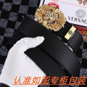男士腰带：范思哲 原单 男士皮带：百分百头层牛皮，保证真皮。24K纯钢扣双面可用专柜同等质量， 送人自用首选 包装： 请认准如图专柜包装，赠送打孔器，银联发票，