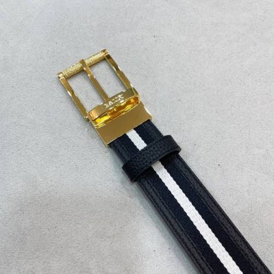 专柜ＢＡ、ＬＬＹ 拼色款全皮手工拼接 双面两用 尺寸3.4Cm