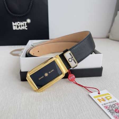 品名：万宝龙.Montblanc原单 腰带 皮带 型号：挂扣，新款原版经典精品双色挂扣，实物拍摄，原版头层牛皮 材料：百分百头层牛皮，保证真皮。双面可用专柜同等 - 点击图像关闭
