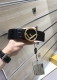 配送专柜包装 特批新款 Fd 宽40Mm 标志造型宽皮带。钉扣式带扣。进口小牛磨砂制成，原版浮雕纯手工绘黑色咖啡色Ff 图案，非市场电脑喷印平平没凹凸质感，支持