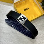 特 片装1 Fendl 芬迪 宽40Mm双面原版小牛皮 搭配单钌钯电镀扣 完美的手感.油边 出众的设计.风格 高贵奢华 时尚大方 高清实拍 货真价实 品质保证