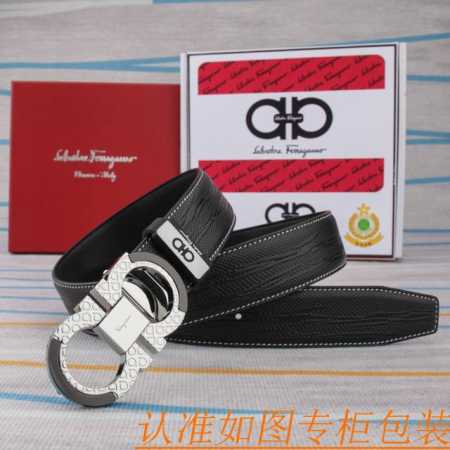 腰带皮带：菲拉格幕原单牛皮腰带 男款皮带：材质百分百头层牛皮腰带保证真皮皮带，专柜原单品质、做工精细，时尚大牌，送人自用首选包装： 请认准如图专柜包装赠送打孔器 - 点击图像关闭