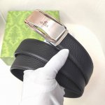 Gucci男士自动腰带- 宽度35Mm 316精品钢扣 永不掉色 精工打造 手感柔软 可以裁剪