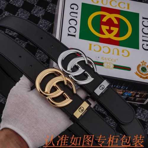 品名：古奇.Gu...Cci原单 材料：百分百头层牛皮，保证真皮。专柜原单品质、做工精细，送人自用首选 包装： 请认准如图专柜包装，赠送打孔器，银联发票，宽度3