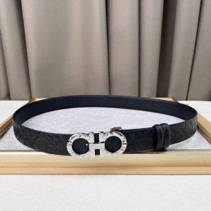 男士费拉 柔软细腻 百搭大方 宽3.5Cm 官网同步 商务休闲均可使用