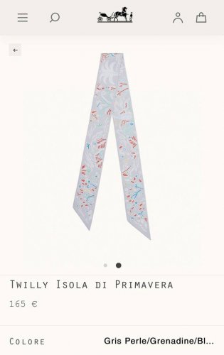 Phms2231 爱马仕 春日之岛 Twilly小丝巾 顶级斜纹真丝打造 超精细的印花非常清晰 绝对是送礼自用的首选丝带既可绕于颈间，亦可缠于腕部、腰部，同样也