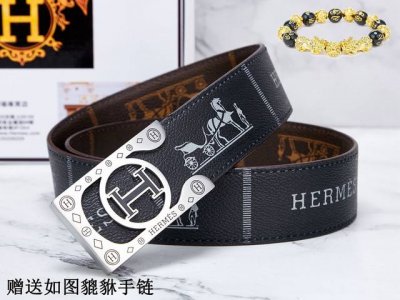 皮带：爱马仕.Her...Mes双面用 腰带：百分百头层牛皮，保证真皮，24K纯钢扣双面可用专柜同等质量， 送人自用首选 包装： 请认准如图专柜包装，赠送打孔器