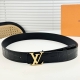 Lv。商务休闲、正装均可佩戴！3.8Cm 最新款扣头，抛光扣头、时尚百搭