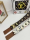 品名：Lv..路易..威登原单 材质：原单牛皮腰带 百分百头层牛皮腰带保证真皮，24K纯钢扣，专柜原单品质、做工精细，时尚大牌，送人自用首选包装： 请认准如图专