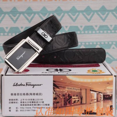 品名：菲拉格木皮带原单腰带 材料：百分百头层牛皮腰带，保证真皮皮带，专柜原单品质、做工精细，送人自用首选 包装： 请认准如图专柜包装，赠送打孔器，银联发票，宽度