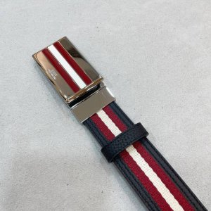 专柜ＢＡ、ＬＬＹ 拼色款全皮手工拼接 双面两用 尺寸3.4Cm