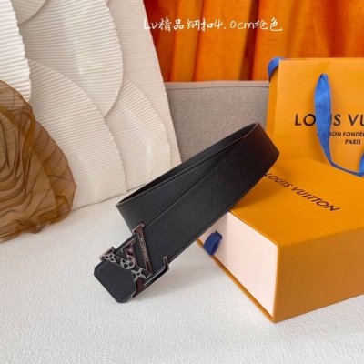 Louis Vuitton驴牌 ：经典原单品质，经典手掌纹面配原版平纹皮，搭配原单精品扣，精工制作，细节看图，实物拍摄，高端奢华，宽度4.0Cm