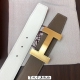Hermes-38Mm 爱马仕专柜同步 进Epsom双面小牛皮 精钢精品五金 双面可用