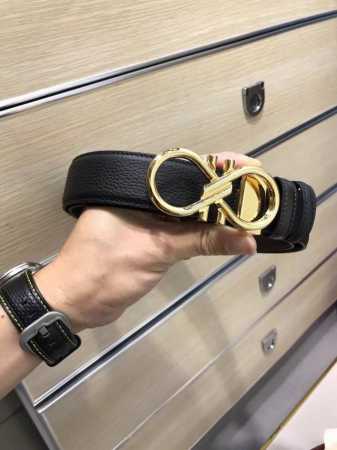 配送专柜包装 打孔针 特批P200 新款 F宽35 Mm 支持Nfc 芯片扫描，原版亮面8字F铆钉扣，进口原版 黑色荔枝纹纹小牛皮配原版咖啡底制成，镀金表面金属 - 点击图像关闭