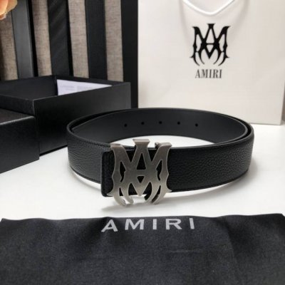 高端品质，实物拍摄 特 配全套礼盒 ：爱美丽Amiri最新网红爆款双面牛皮皮带配原装盒专柜同步3.8宽新款上市了，原版牛皮，搭配钢扣，优雅，大方用的方便。谢谢你