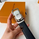 特 品牌：【路易威登】新款进口小牛皮，手感细腻柔软。搭配纯钢自动精品钢扣，男士必备！宽度：3.5Cm