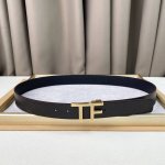 男士Tf 汤尼.福特 牛皮。柔软细腻，百搭大方，宽3.5Cm 、 官网同步，纯铜五金，可裁剪设计！
