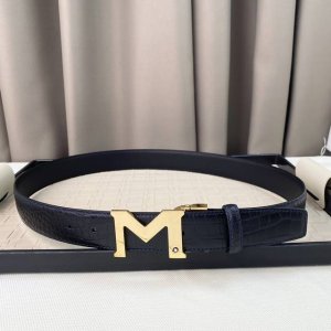 男士万宝龙柔软细腻，百搭大方，宽3.5Cm 、可裁剪款式 官网同步，商务休闲均可使用！