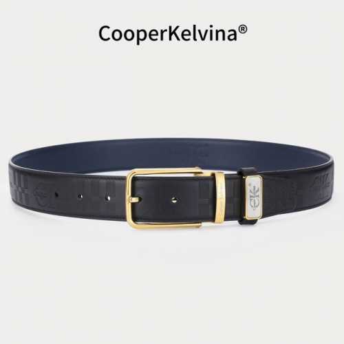 皮带：C K顶级复刻.单扣 双扣 腰带：Ck潮牌.专柜正品.Cooperkelvina原单大牌品质百分百进口原厂头层牛皮，内穿暗扣尾巴.保证真皮-Ck字母Log