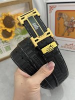 品名：爱马仕.HermèS 原单 材质：原单牛皮腰带 百分百头层牛皮腰带保证真皮，24K纯钢扣，专柜原单品质、做工精细，时尚大牌，送人自用首选 包装： 请认准如