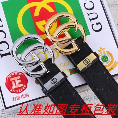 品名：古奇.Gu...Cci原单 材料：百分百头层牛皮，保证真皮。24K纯钢扣双面可用专柜同等质量， 送人自用首选 包装： 请认准如图专柜包装，赠送打孔器，银联