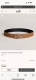 特 Half Cod Reversible 38Mm Belt