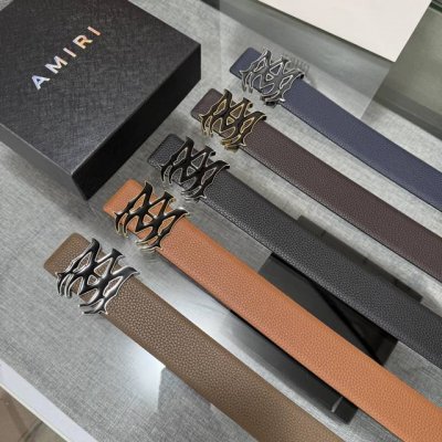 爱美丽Amiri最新网红爆款双面牛皮皮带配原装盒专柜同步3.8宽新款上市了，原版牛皮，搭配钢扣，优雅，大方用的方便。谢谢你转载。 DDD