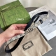 Gucci 2025 最新专柜系列兰花 款号 659418 92Tin 4075 双面进口原厂防水Pvc材质 比牛皮还耐用 宽度2.0Cm 可旋转古铜白银双G带