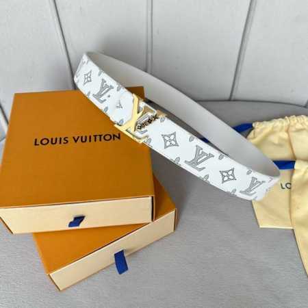 圖片包裝10 寬度：40Mm Lv Pyrmide Truck L Oeii雙面腰帶 驢家 海外原單代特供 面為進口小牛皮壓飾有標誌性品牌圖案效果工藝 原廠配色 - 点击图像关闭