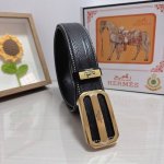 品名：爱马仕.Hermès 原单 材质：原单牛皮腰带 百分百头层牛皮腰带保证真皮，24K纯钢扣，专柜原单品质、做工精细，时尚大牌，送人自用首选包装： 请认准如图