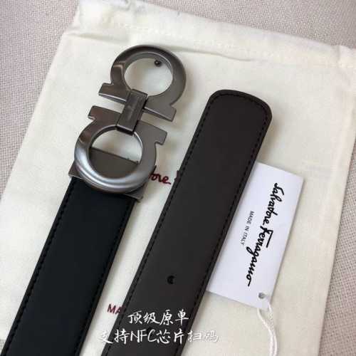 无夹层原厂皮 Ferragamo菲拉格慕 Nfc芯片扫码款 正品尺寸3.5Cm意大利原厂皮